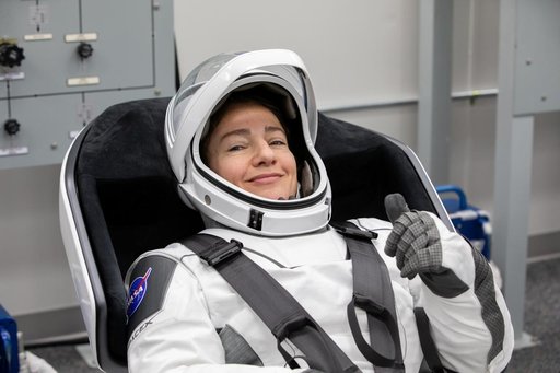 NASA's SpaceX Crew-12 - Suit-Up in ACQ
