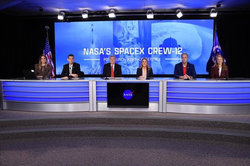 CCP SpaceX Crew-12 Post Launch News Conference