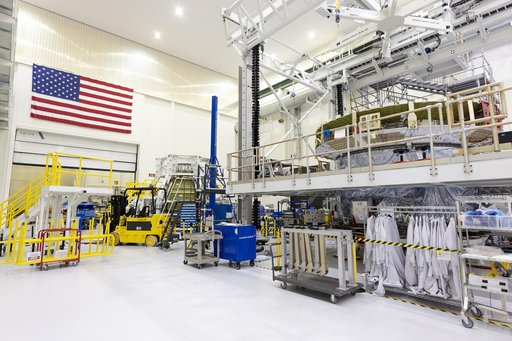 Artemis III ESM3 Engine Nozzle Install Completion