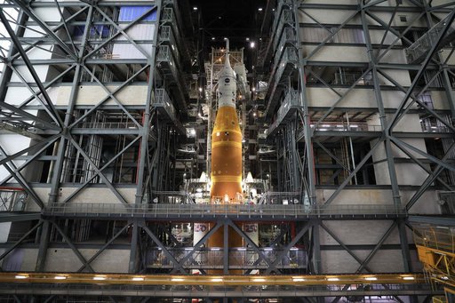 Artemis II Prepped for Rollout
