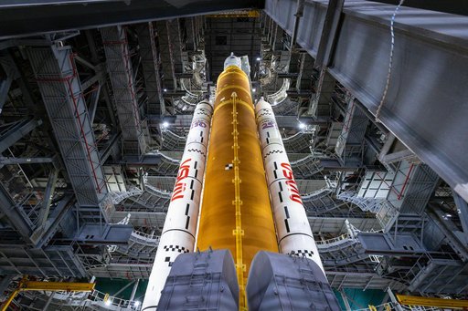Artemis II Rollout For Launch