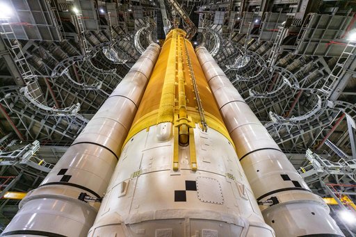 Artemis II Rollout For Launch
