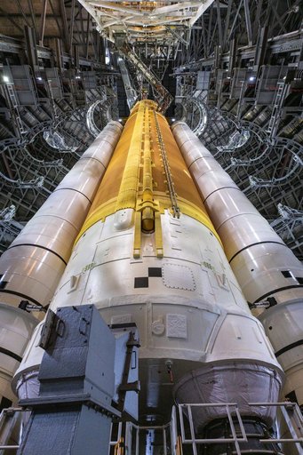 Artemis II Rollout For Launch