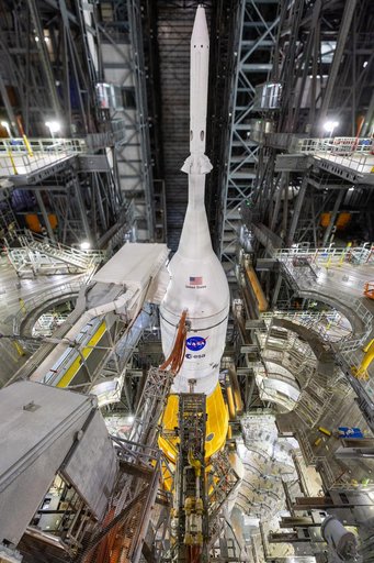 Artemis II Rollout For Launch