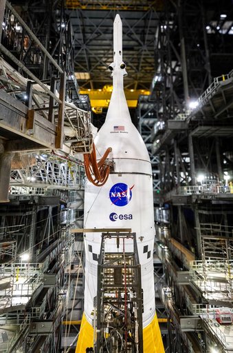 Artemis II Rollout For Launch