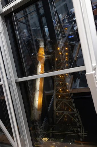 Artemis II Rollout for Launch