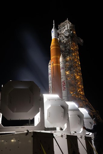 Artemis II Rollout for Launch