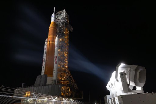 Artemis II Rollout for Launch