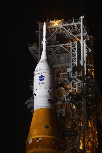Artemis II Rollout for Launch