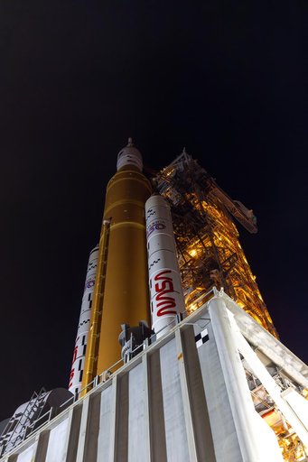 Artemis II Rollout for Launch