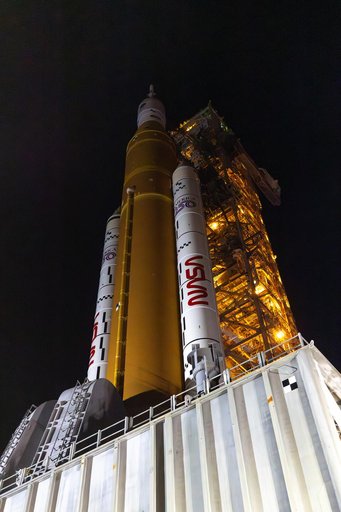 Artemis II Rollout for Launch