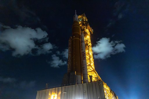 Artemis II Rollout for Launch