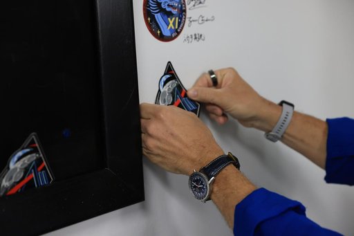 Artemis II Crew Zap The Wall and Patch at Walkout