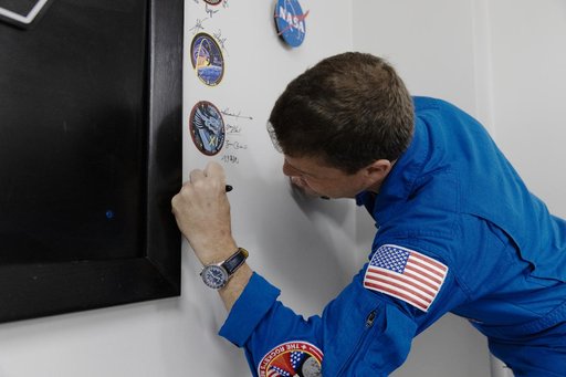 Artemis II Crew Zap The Wall and Patch at Walkout
