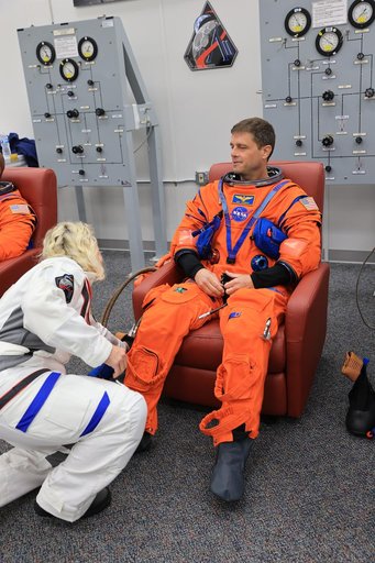 Artemis II Launch Day, Crew Suit-Up and Walkout