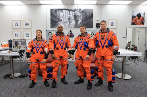 Artemis II Launch Day, Crew Suit-Up and Walkout