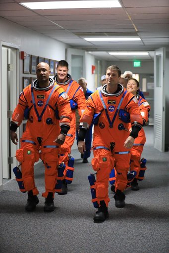 Artemis II Launch Day, Crew Suit-Up and Walkout