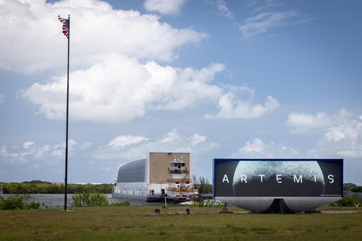Artemis III Core Stage Arrival at KSC
