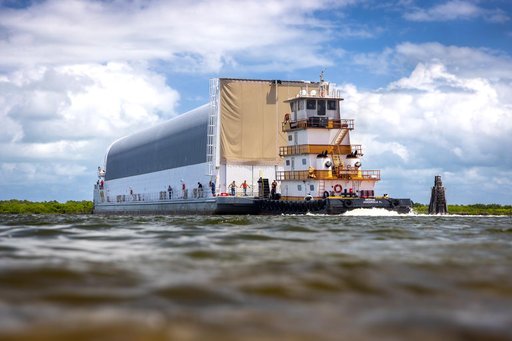 Artemis III Core Stage Arrival at KSC