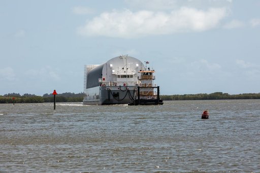 Artemis III Core Stage Arrival at KSC