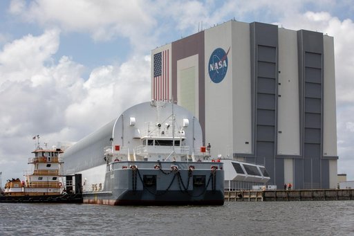 Artemis III Core Stage Arrival at KSC