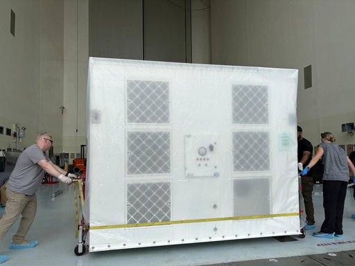 Key Support Equipment Arrives at Kennedy for Roman Space Telesco