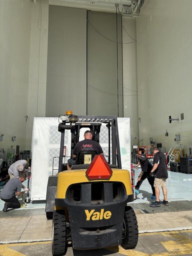 Key Support Equipment Arrives at Kennedy for Roman Space Telesco