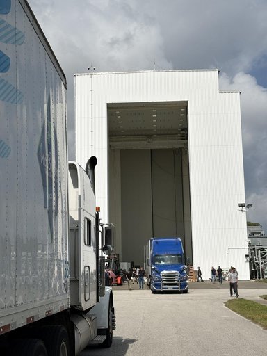 Key Support Equipment Arrives at Kennedy for Roman Space Telesco