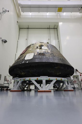 Artemis II Orion Crew Module Returns to KSC