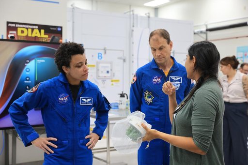 CCP Crew-13 Astronauts Tour Plant Processing Area