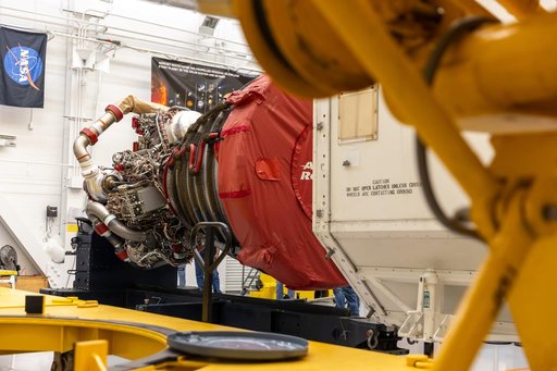Artemis III RS-25 Engine Processing at KSC