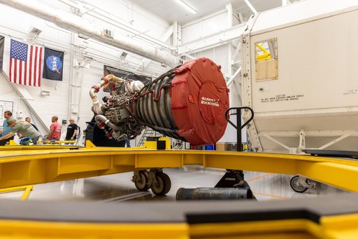 Artemis III RS-25 Engine Processing at KSC
