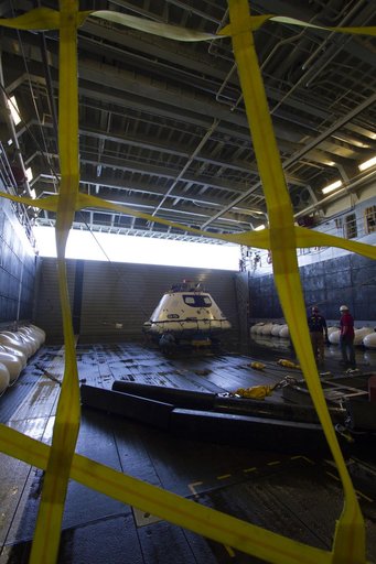 URT-3 At Sea Recovery Operation with Bolden