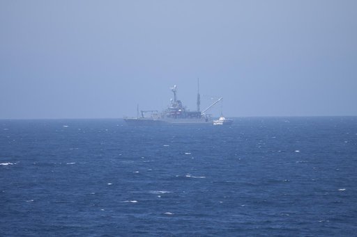 URT-3 At Sea Recovery Operation with Bolden