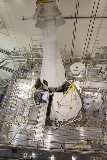 90° Ogive Panel Installed on Orion