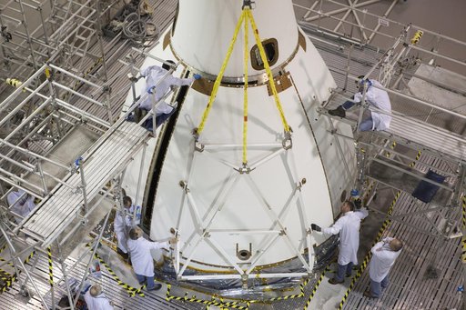 180° Ogive Panel Installed on Orion