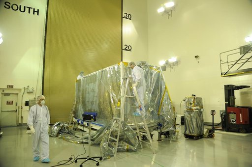 SMAP Spacecraft is Unpacked