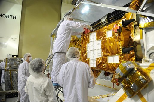 SMAP Spacecraft is Unpacked