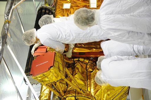 SMAP Spacecraft is Unpacked