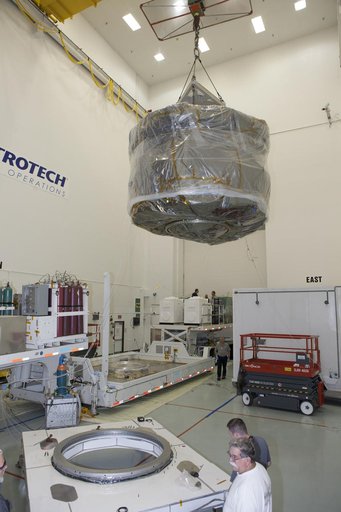 MMS Spacecraft Uncrated & Moved