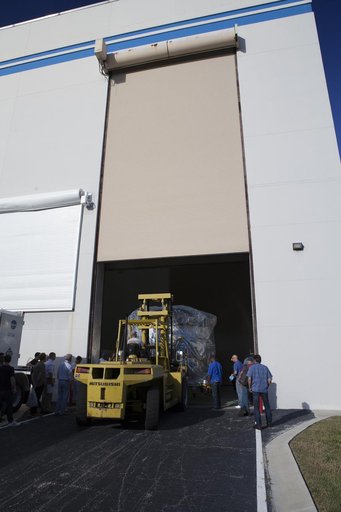 MMS Spacecraft Uncrated & Moved