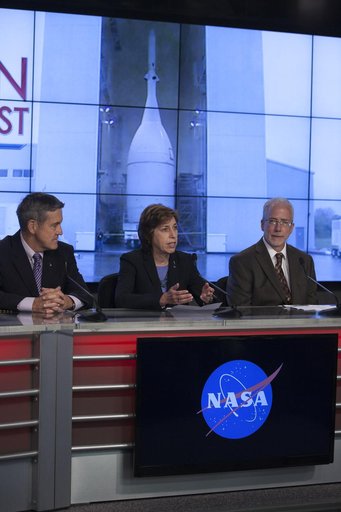 Orion Move to Pad Press Conference