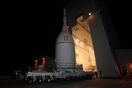 Orion is Coming Out of the LAS Facility