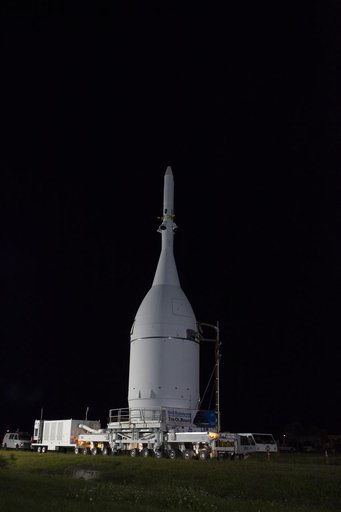 Orion Leaves from the VAB