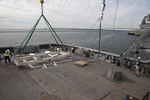 2nd Day of Loading Equipment for Orion Recovery