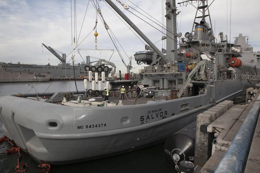 2nd Day of Loading Equipment for Orion Recovery
