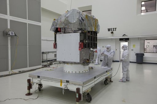 DSCOVR Spacecraft Arrival, Offload, & Unpacking