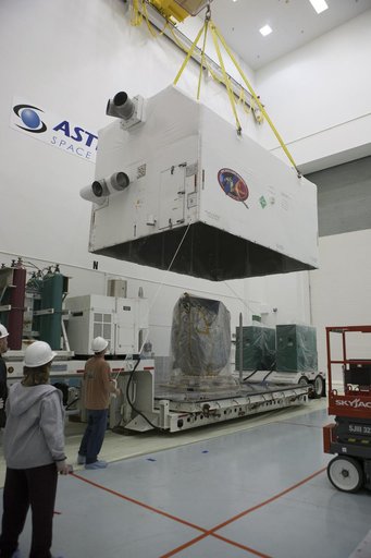 DSCOVR Spacecraft Arrival, Offload, & Unpacking