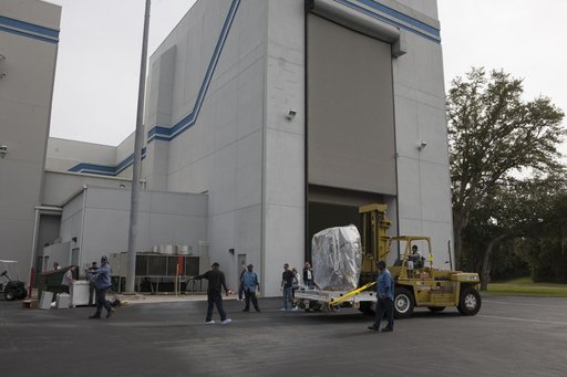 DSCOVR Spacecraft Arrival, Offload, & Unpacking
