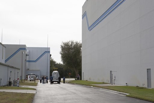 DSCOVR Spacecraft Arrival, Offload, & Unpacking
